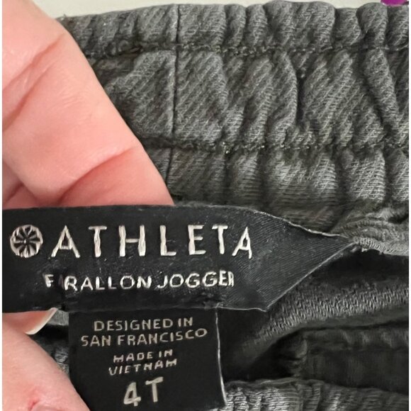 Athleta‎ Farallon Green Athleisure Activewear Jogger Pants Size 4 Tall - Picture 6 of 10